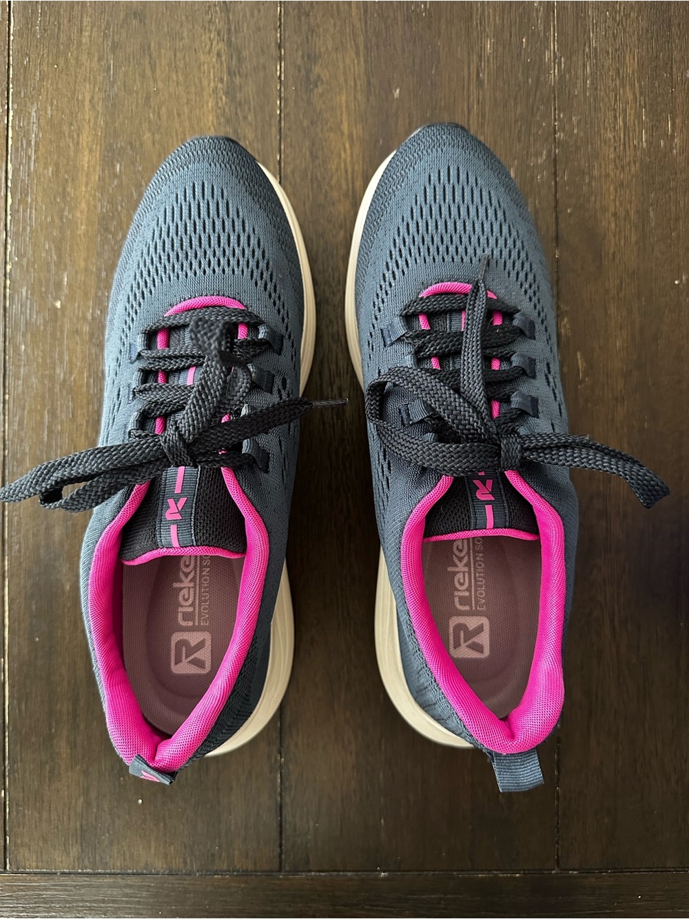 Rieker Women's Navy & Fuchsia Lightweight Sneaker